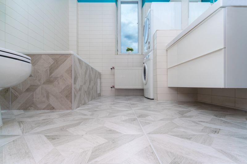Trendy Bathroom Tile Designs